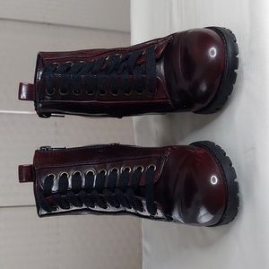 Steve Madden Burgundy Booties